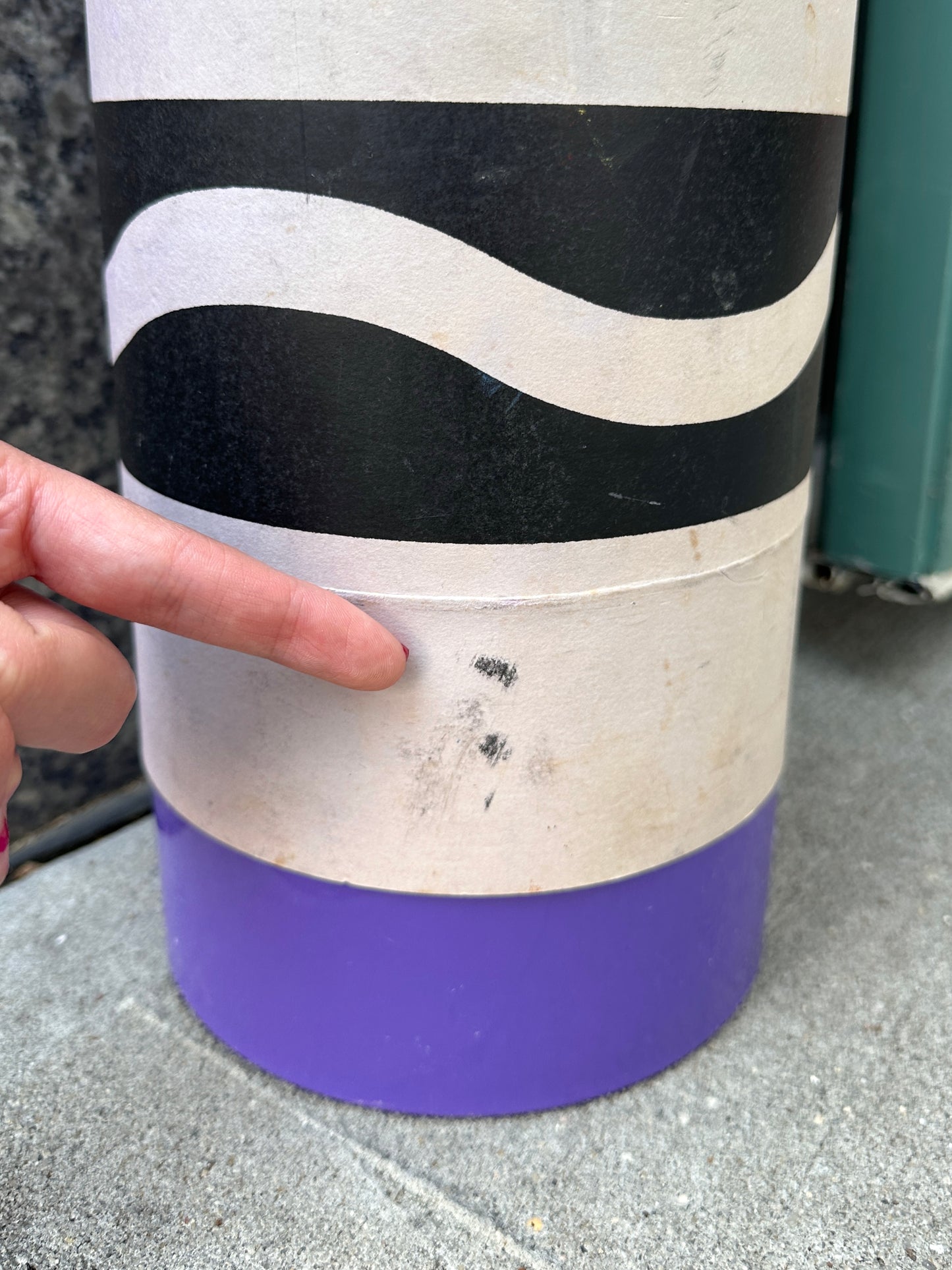 1989 “Think Big!” Monumental Purple Crayola Crayon