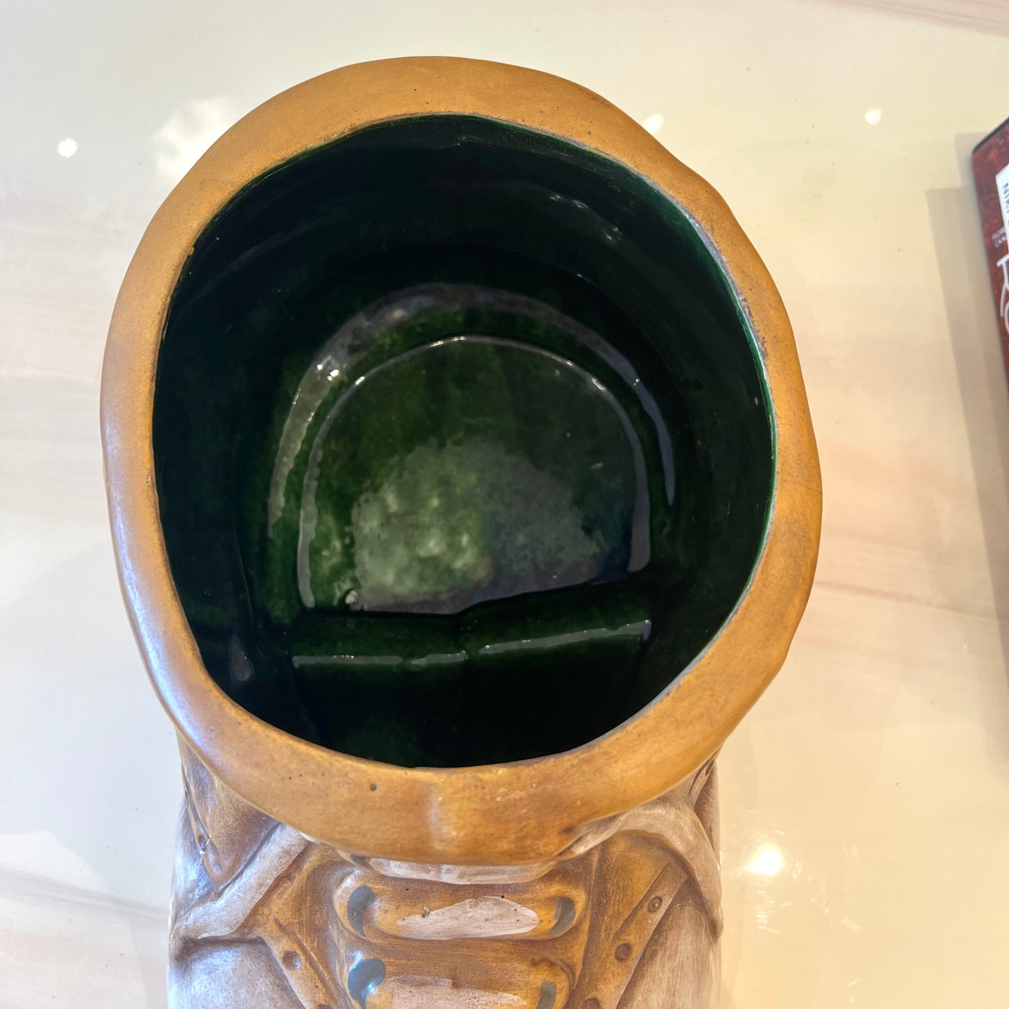 Vintage Extra Large Ceramic Shoe Planter