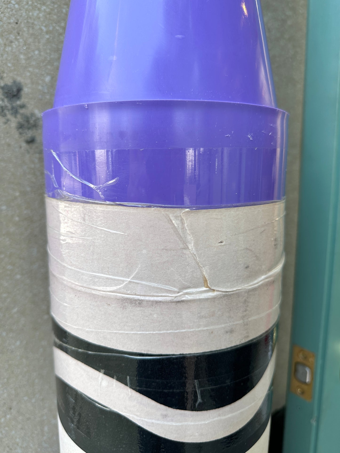 1989 “Think Big!” Monumental Purple Crayola Crayon