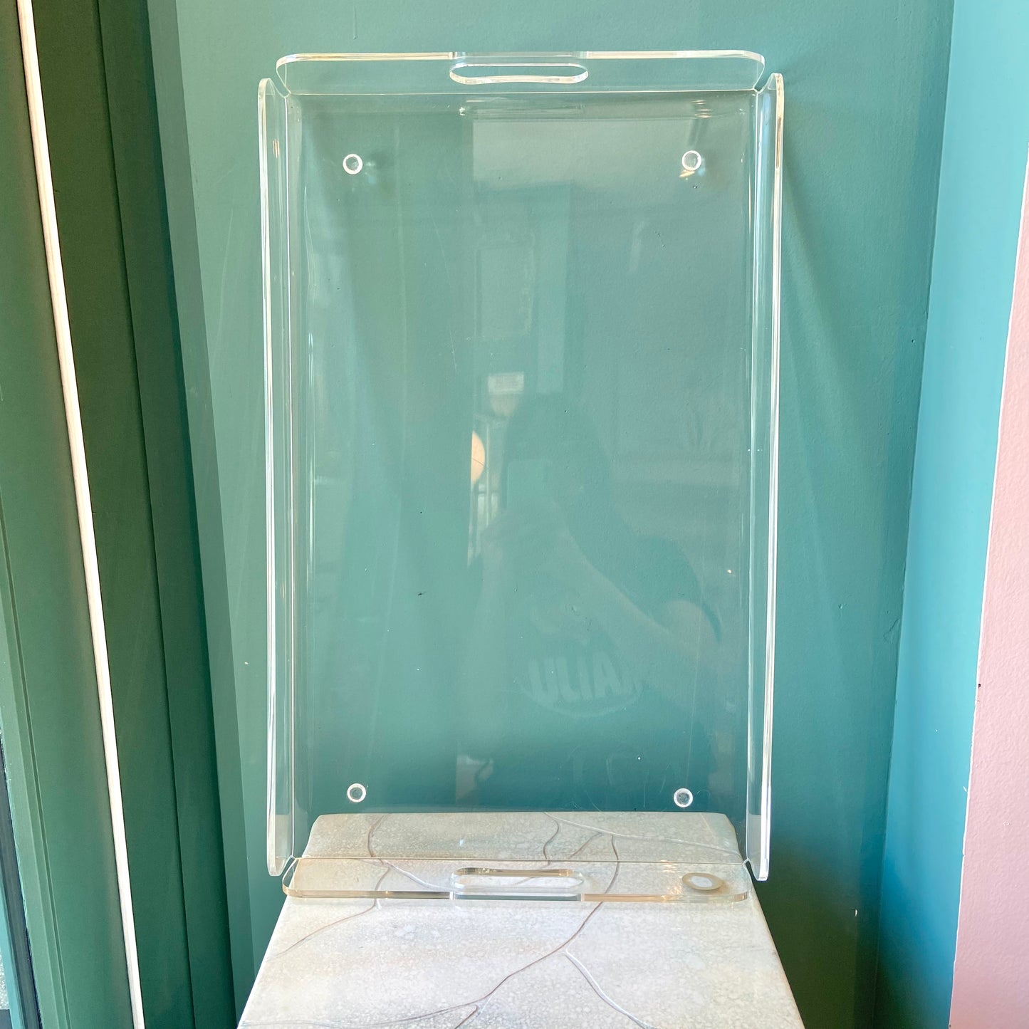 Vintage Lucite Tray