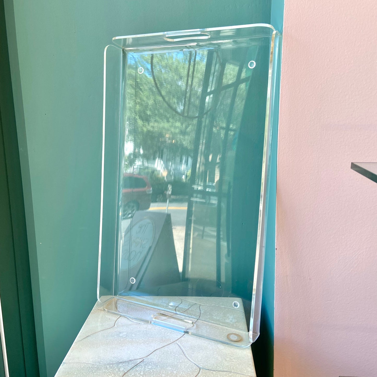 Vintage Lucite Tray