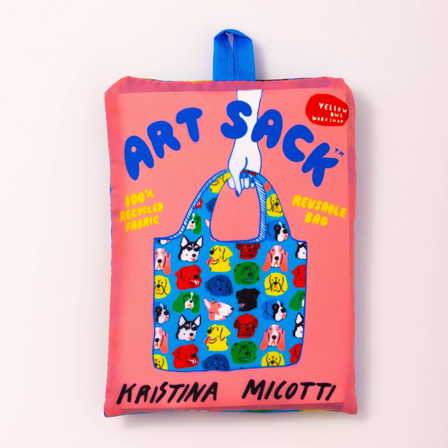 Dogs Art Sack - Eco Friendly Tote Bag