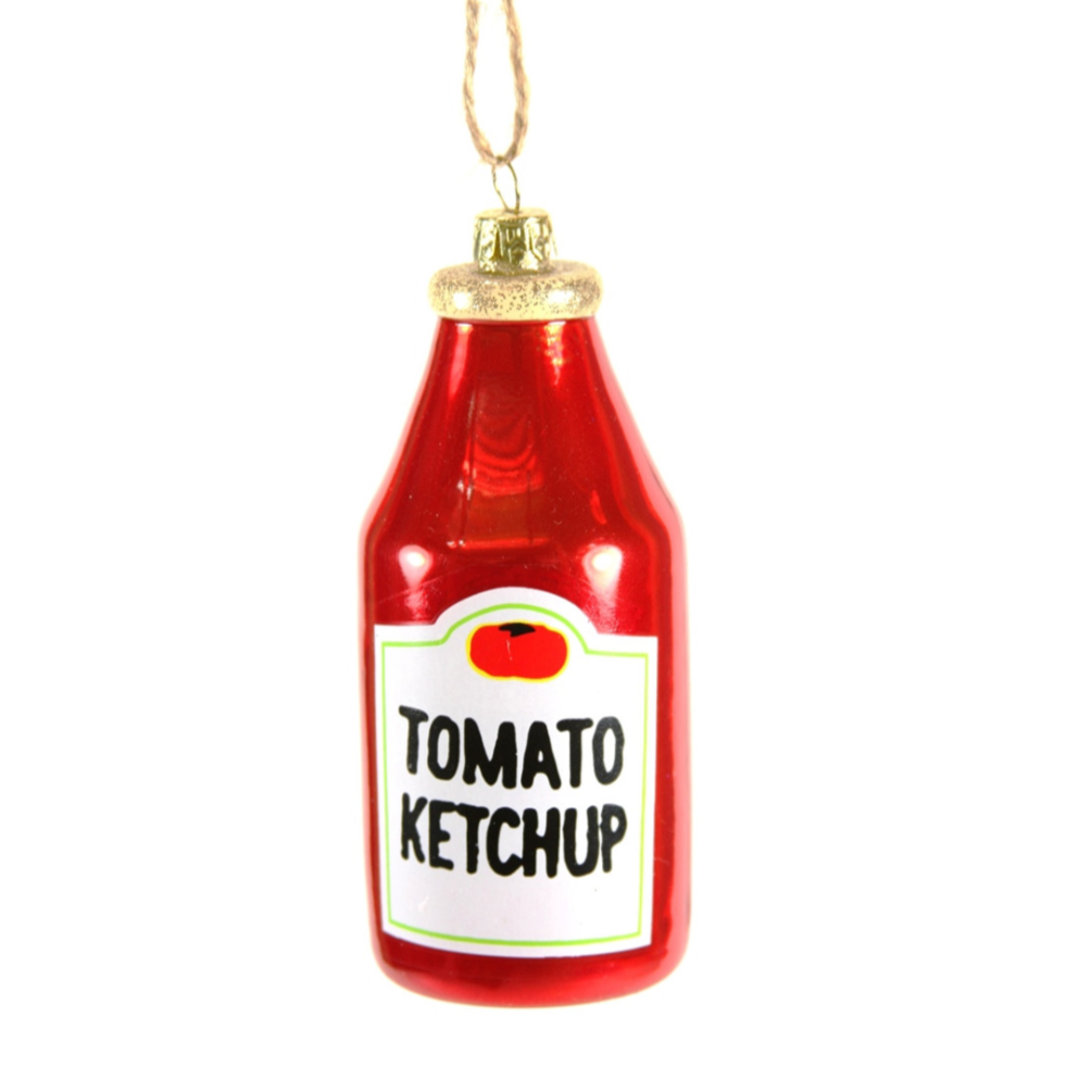 Tomato Ketchup Holiday Ornament