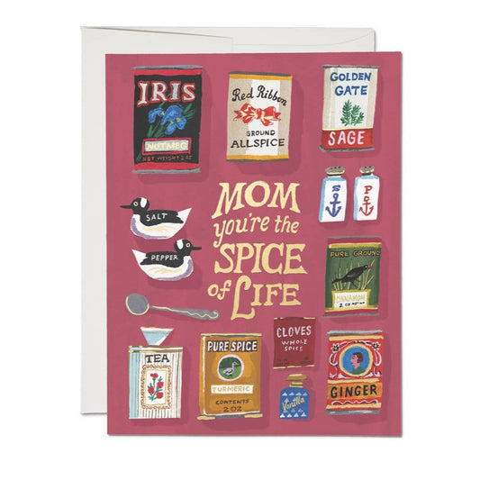 Spice of Life Mom Mother's Day Card