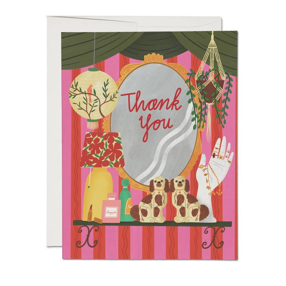 Mirror Thank You Card