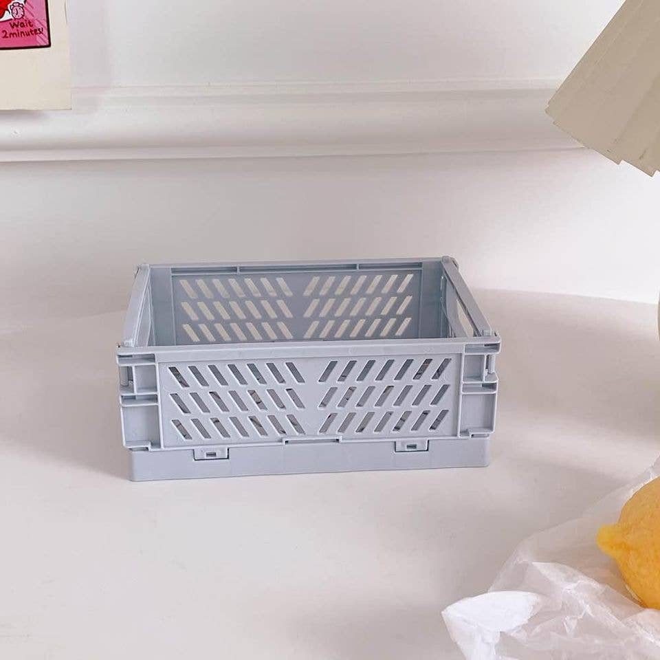 Folding Milk Crate