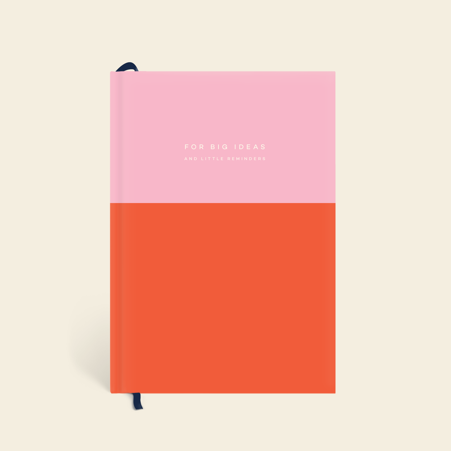 Pink and Red Colorblock Lined Notebook by Papier