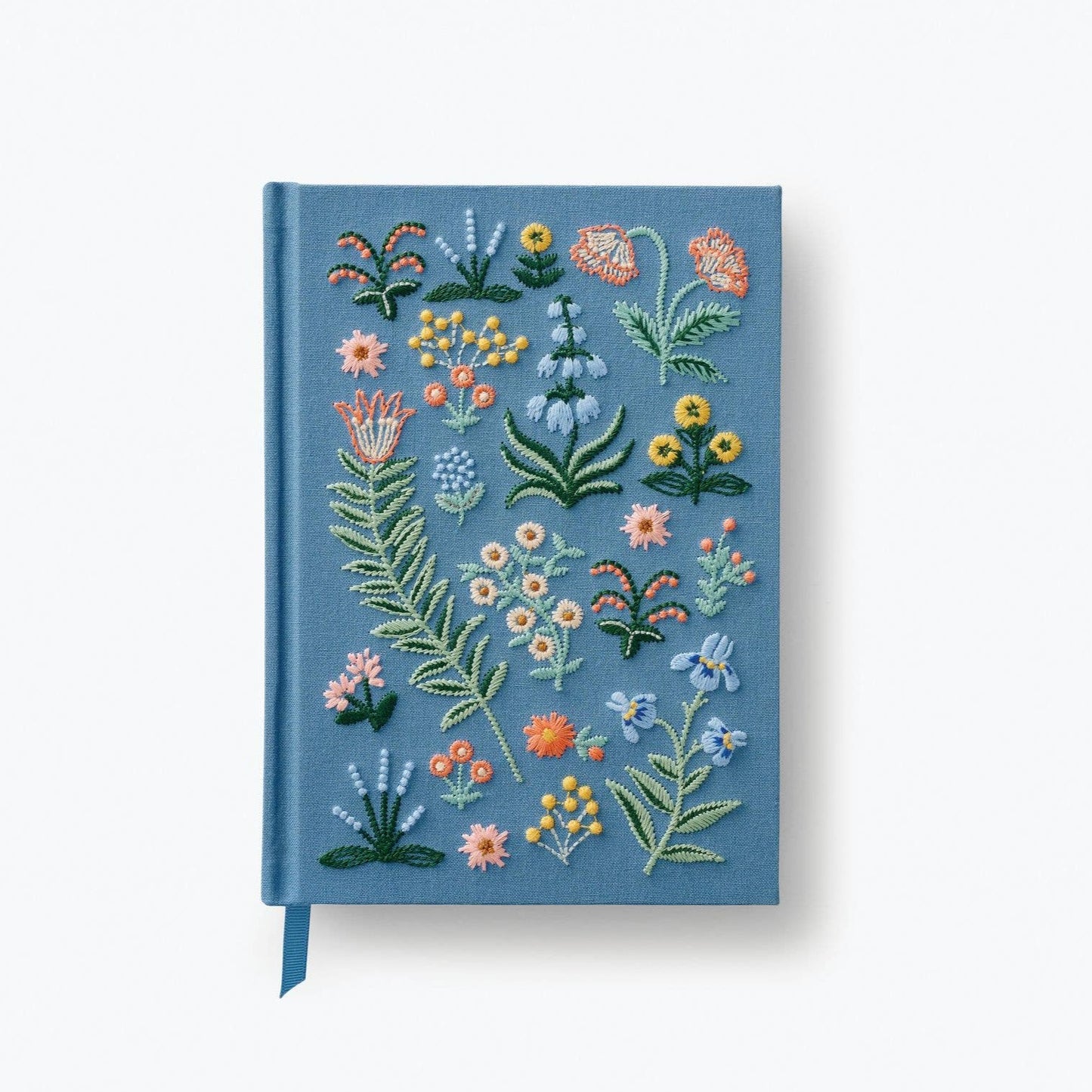 Large Menagerie Garden Embroidered Journal