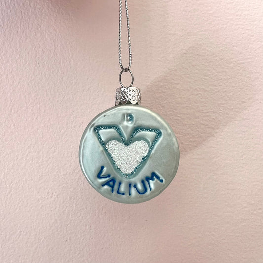 Valium Pill Ornament