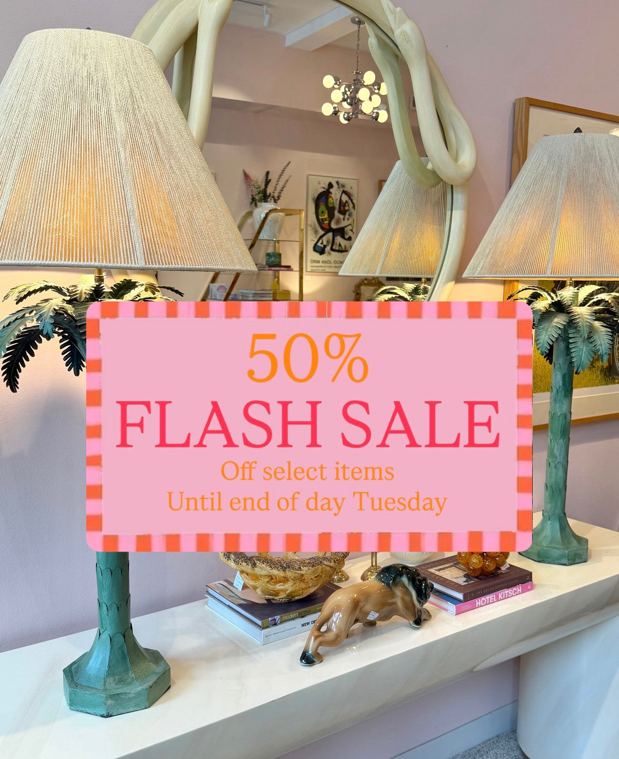 50% OFF FLASH SALE