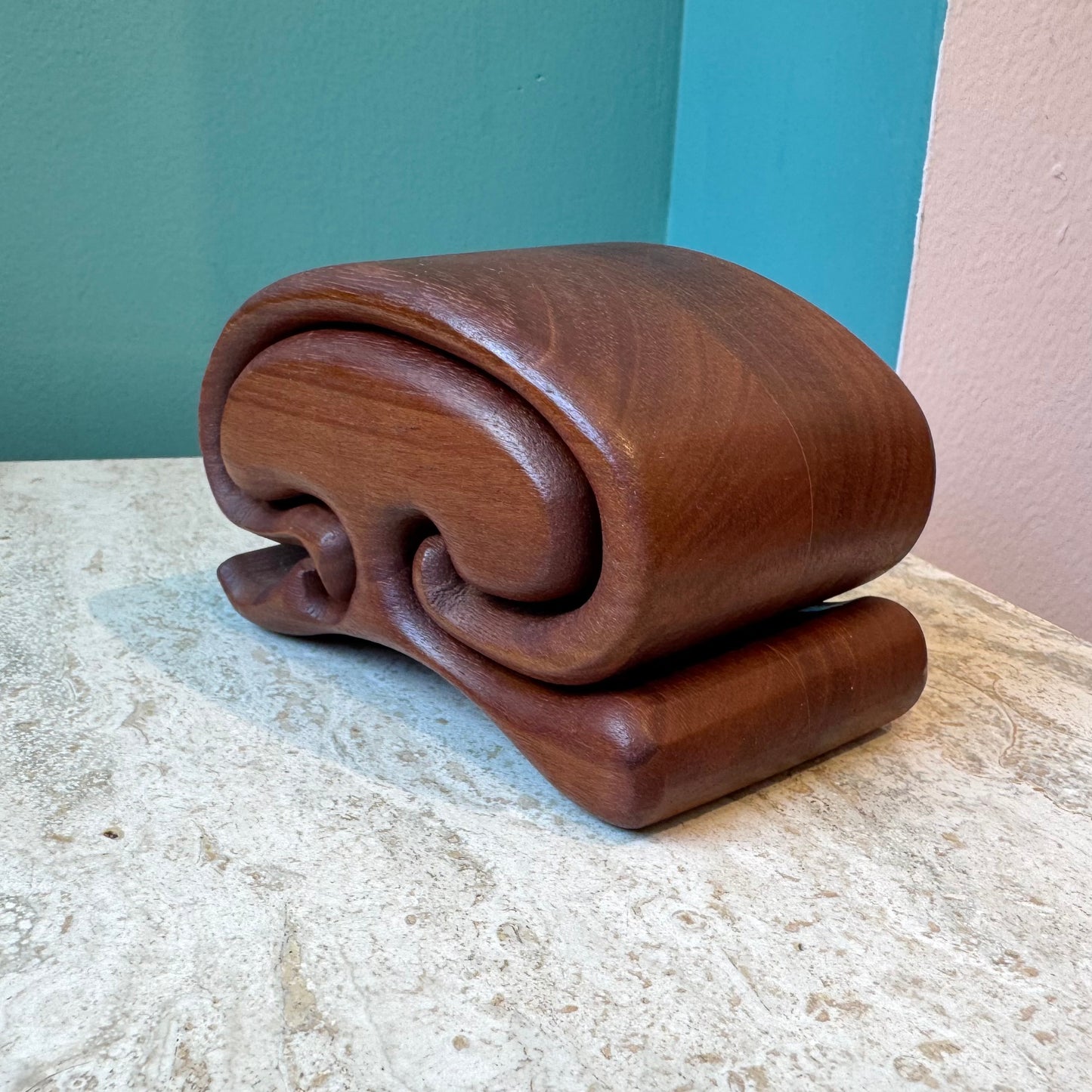 Vintage Fred Marilyn Buss Style Puzzle Box