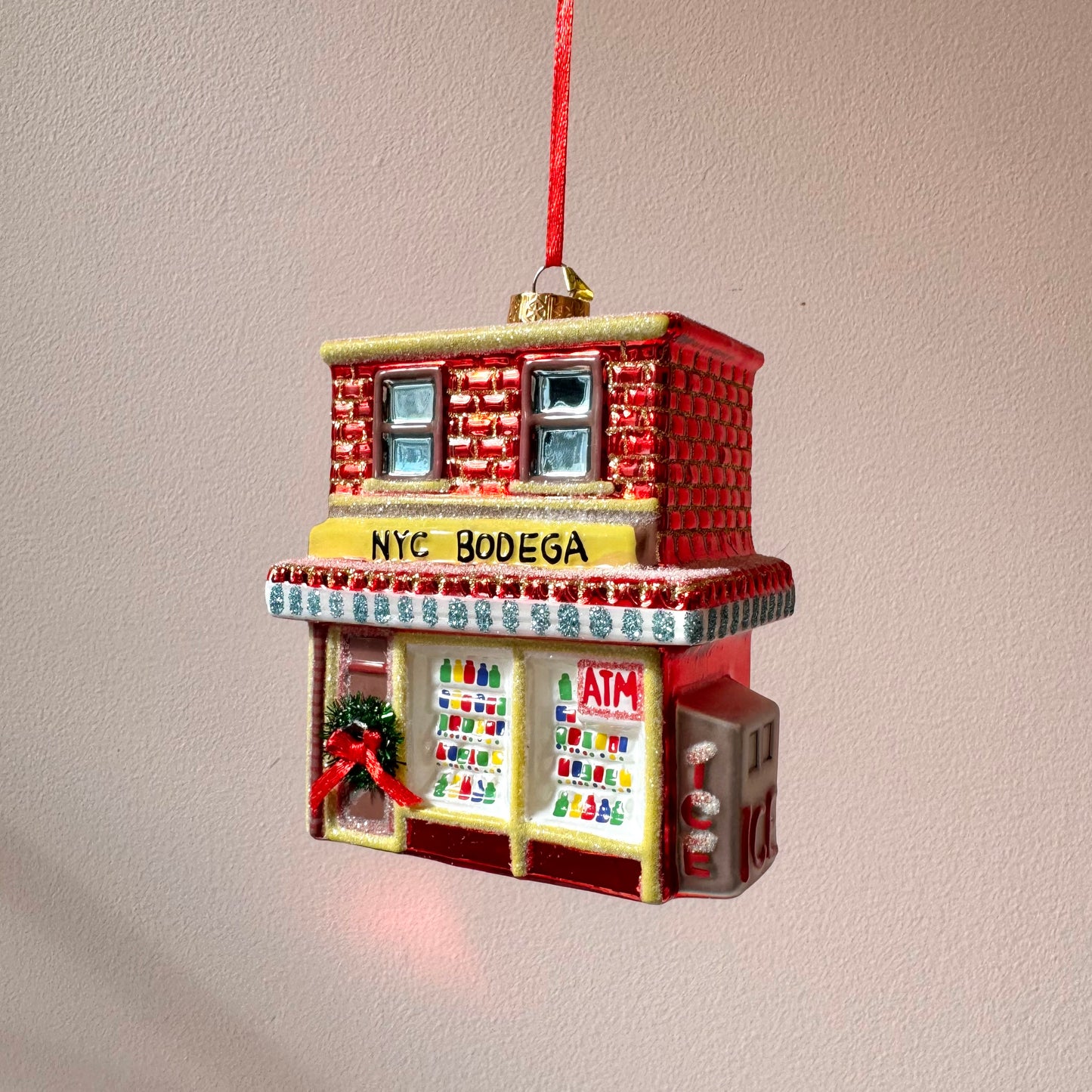 NYC Glass Bodega Ornament