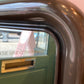 Vintage Delfo Mirror in Brown Plastic by Sergio Mazza for Artemide, 1960s