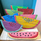 Vintage Folk Art Watermelon Slice by Kohm