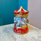Red & Gold Carousel Trinket Box