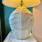 Vintage Opalescent Hollywood Regency Style Lamp