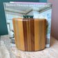 Mid Century Pair of Wood Block Bookends