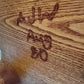 Pair of 1980 Andrew Willner Figure Chairs/Signed and Dated