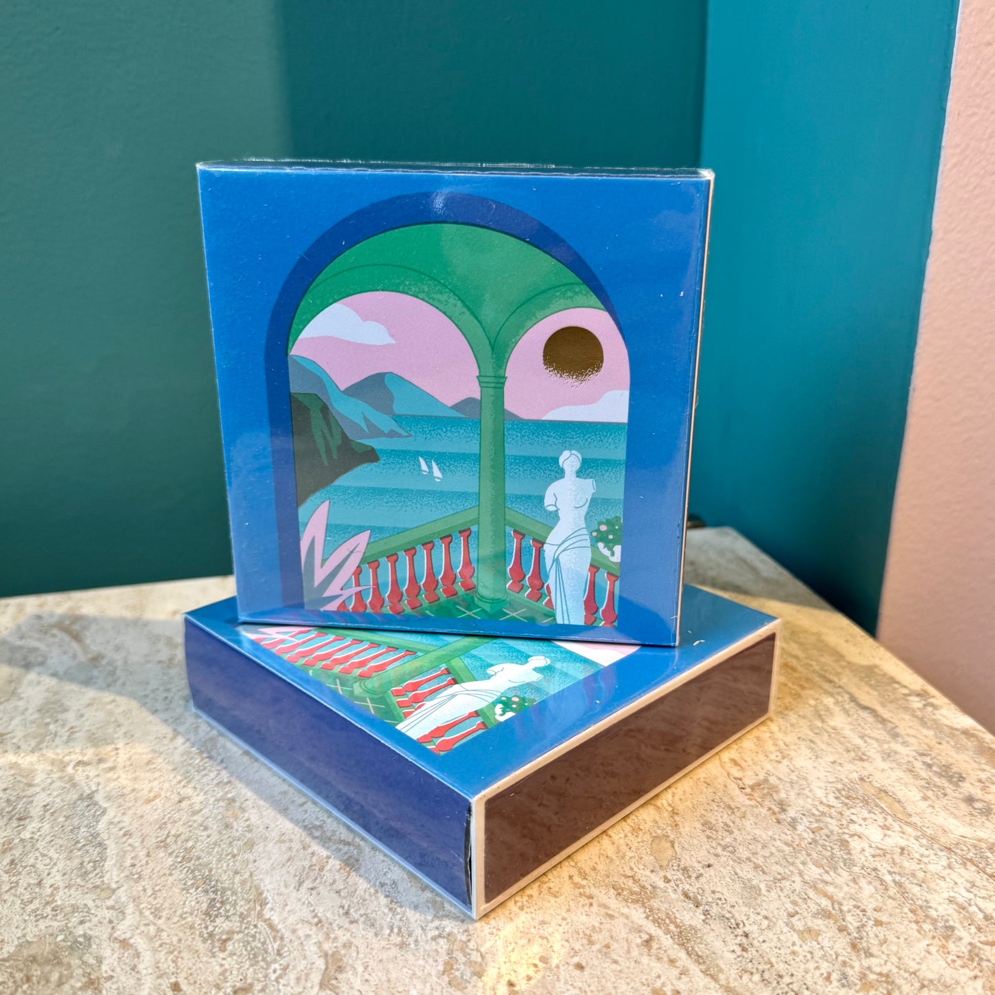 A Romantic View | Painting - Box of Safety Matches