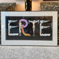 Vintage 1983 Framed Art Deco Style ERTE Poster