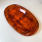 Large Vintage Acrylic "Tortoise Shell" Tray