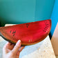 Vintage Wooden Watermelon Slice Wall Hanging