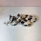 Vintage Porcelain Great Danes Resting Sculpture by Giovanni Ronzan