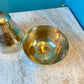 Vintage Brass Pear Trinket Box