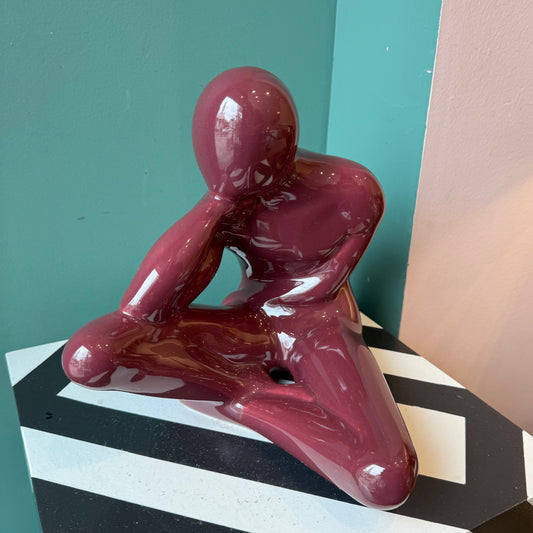 Vintage Jaru “Contemplation” Figure Statue