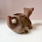 Vintage Mid-Century Colima Mexican Clay Dog Vessel