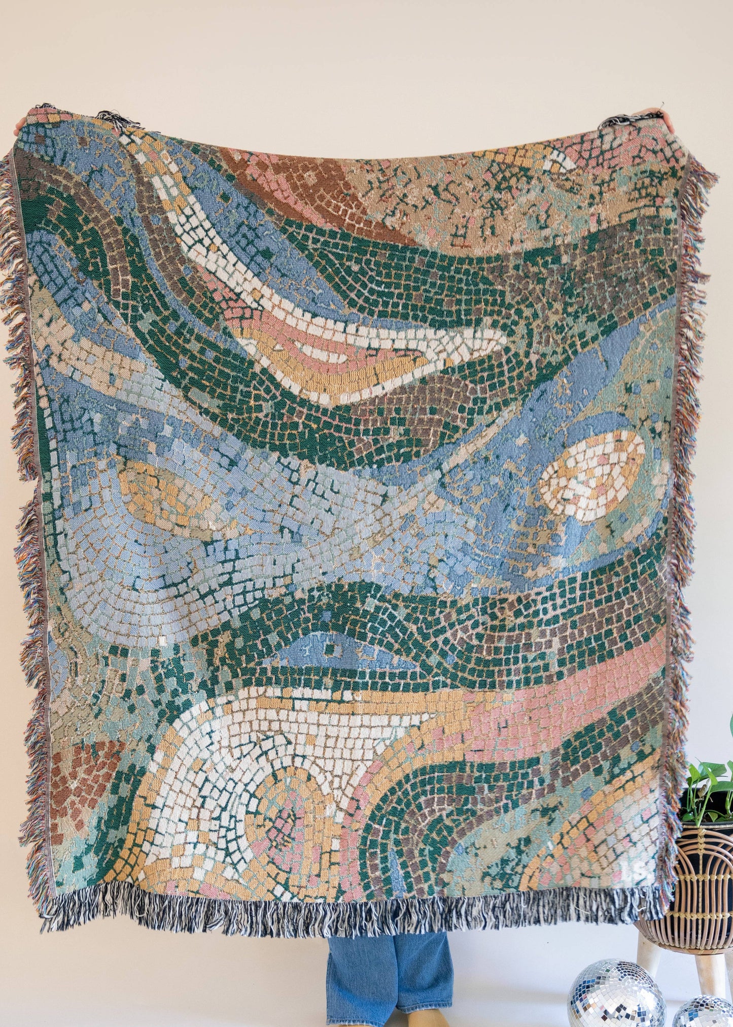 Audrey Throw Blanket by Lindy Stark