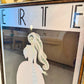 Vintage Art Deco ‘La Triviata’ Framed Lithograph by Erte