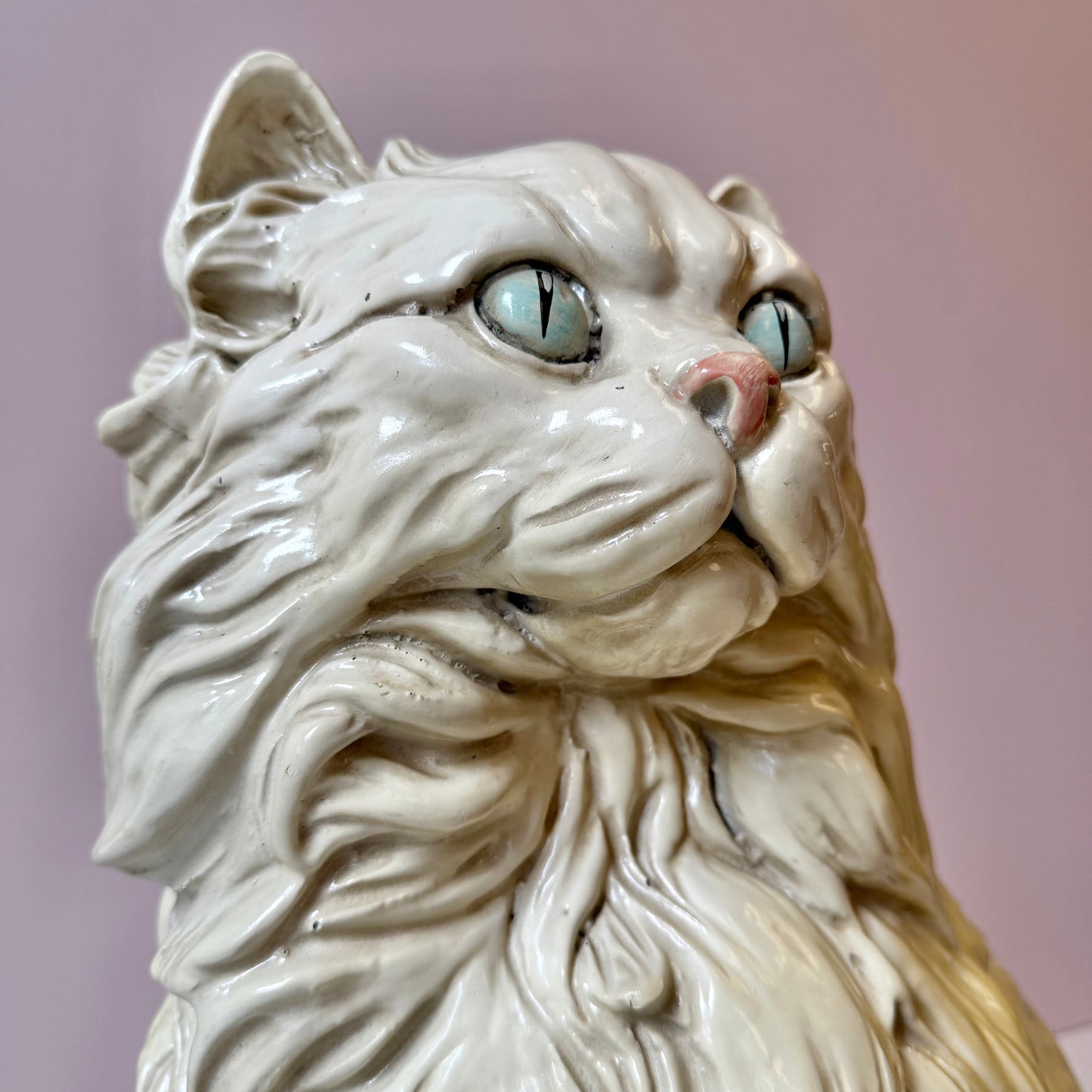 Vintage Mid-Century Extra Large 1960’s Persian Cat Statue