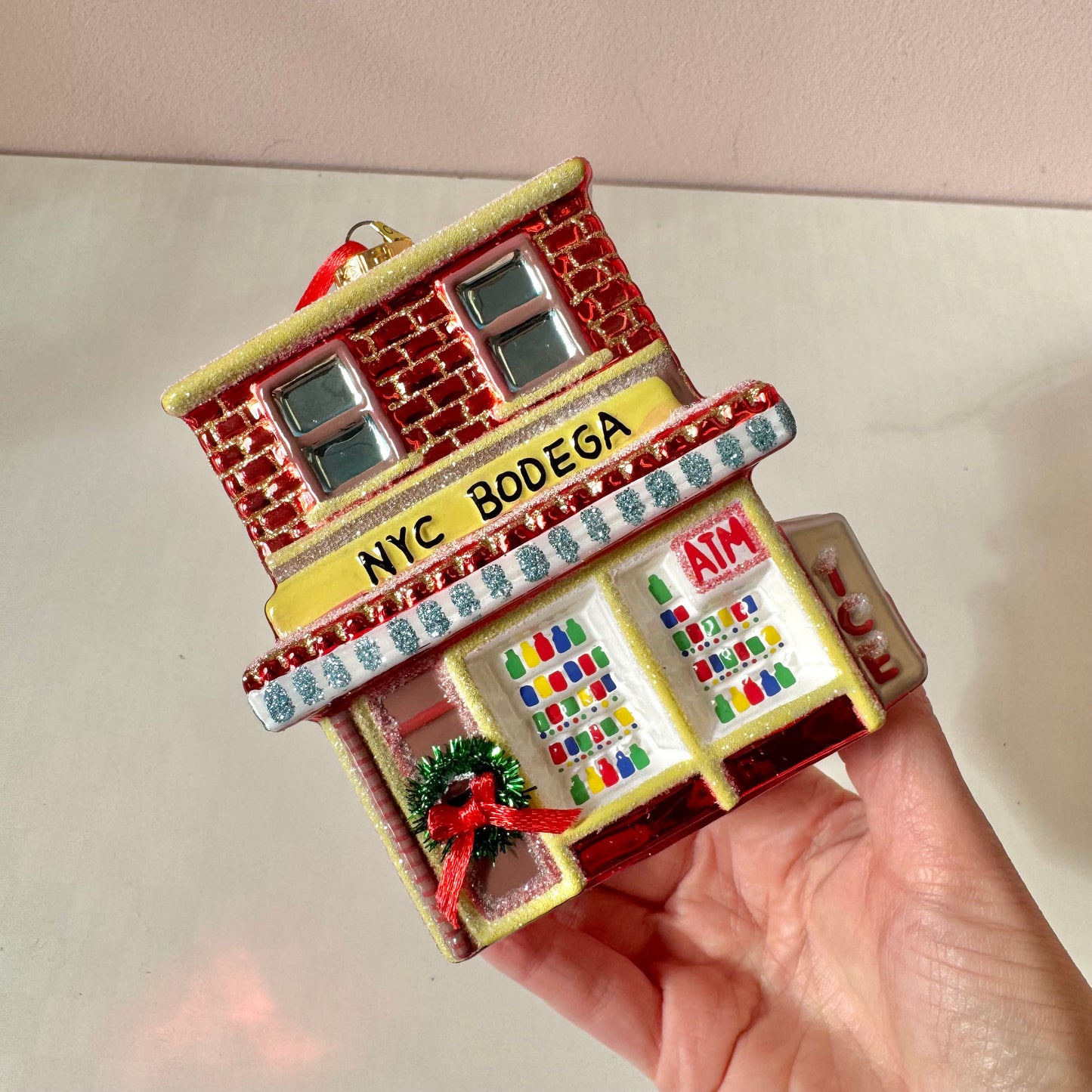 NYC Glass Bodega Ornament