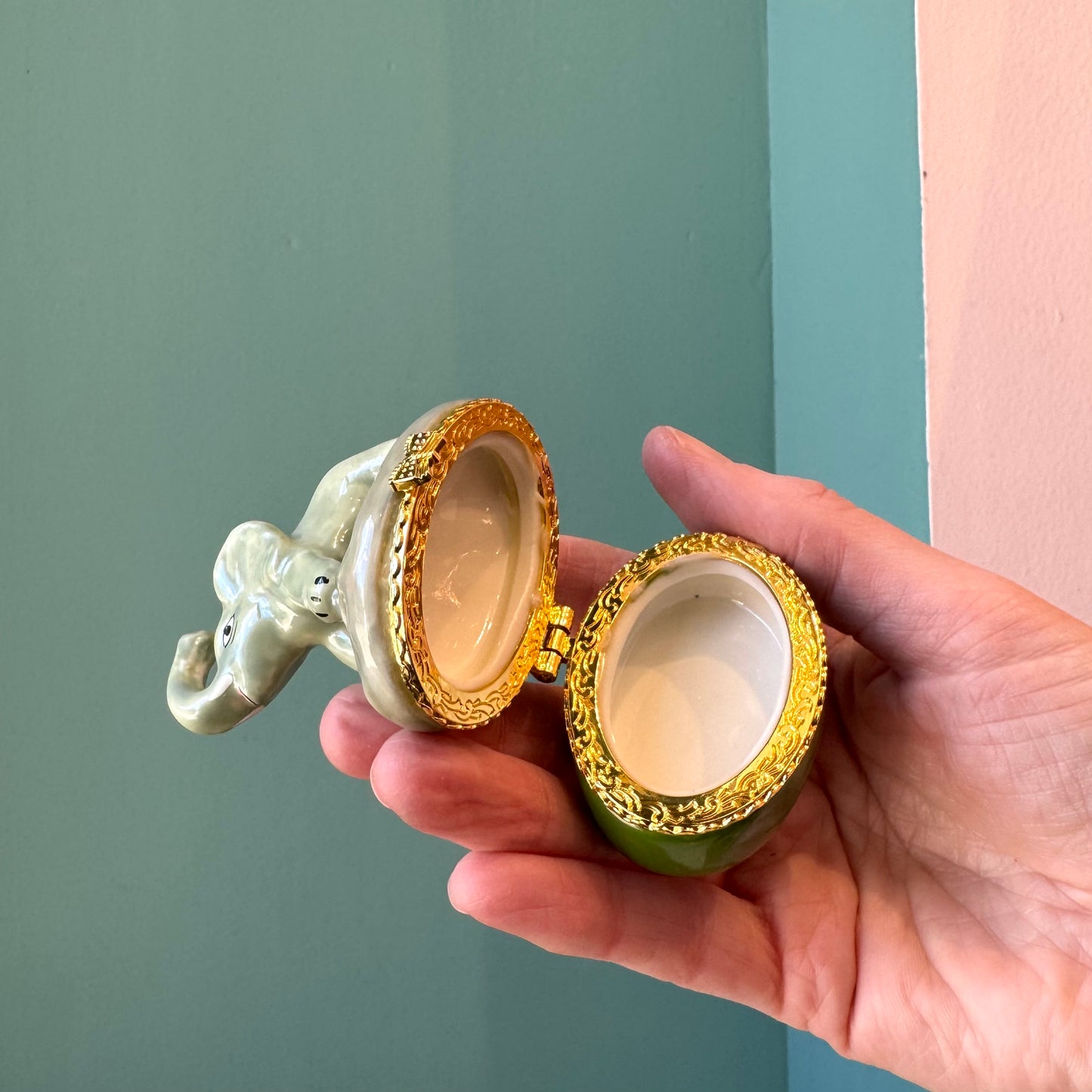 Elephant Trinket Box
