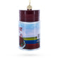 Jellied Cranberry Sauce Can Glass Ornament