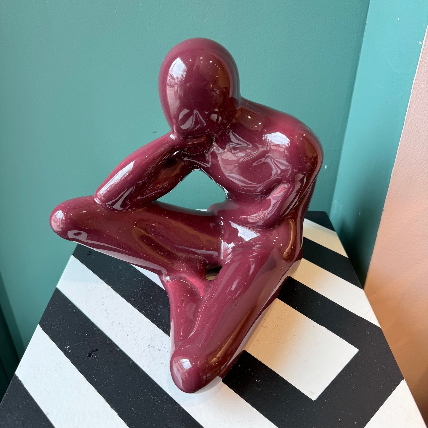 Vintage Jaru “Contemplation” Figure Statue