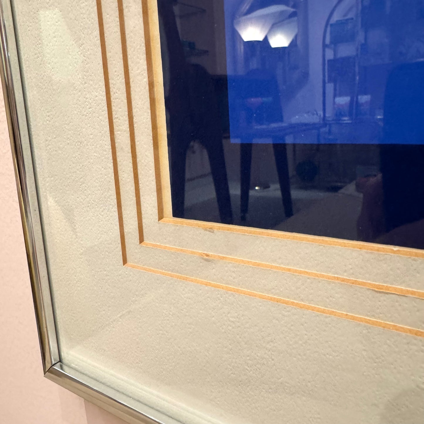 Vintage “Falling Man” Serigraph Print by Trova