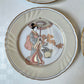 Vintage Set of 4 "Strolling Geisha" Appetizer Plates by Fitz & Floyd