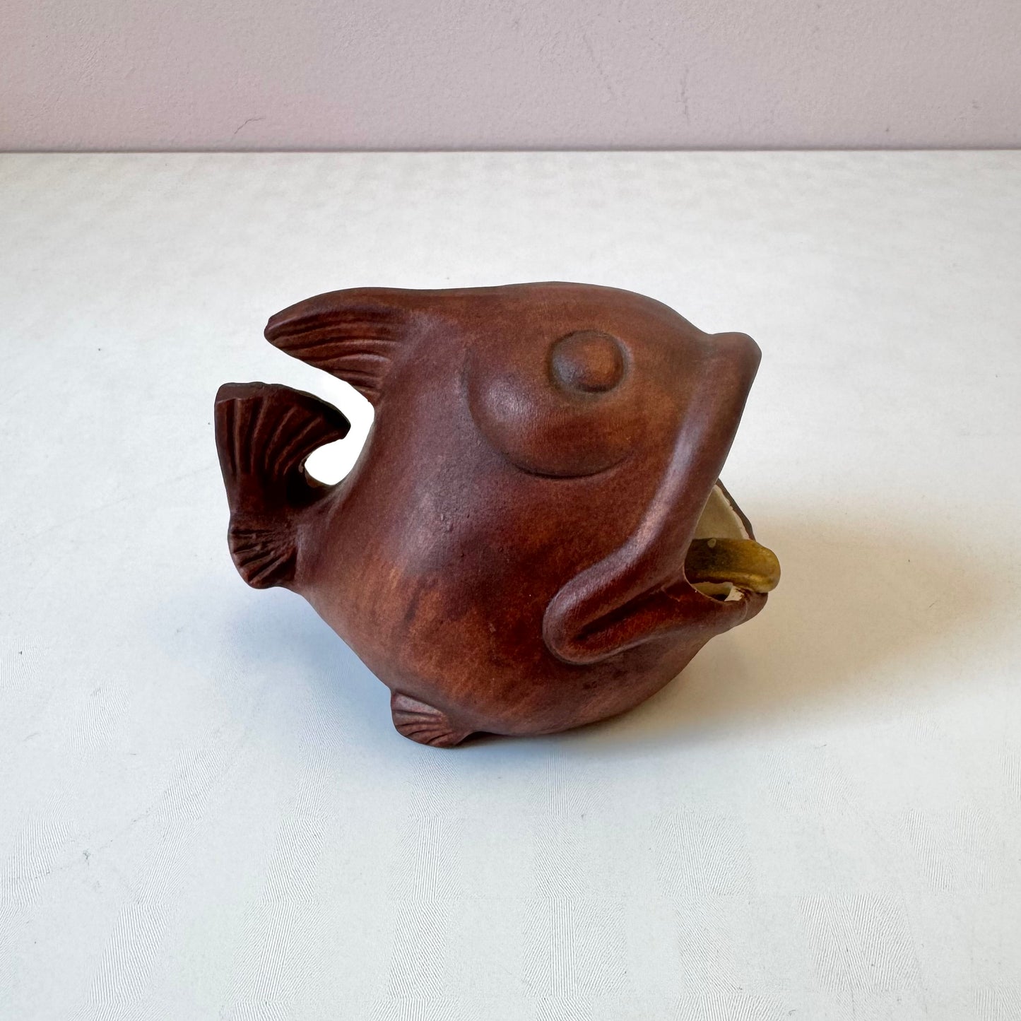 Vintage Ceramic Fish Ashtray