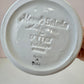Vintage Italian Ceramic Olive Lidded Canister