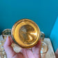 Set of 6 Vintage Gold Plated Glasses