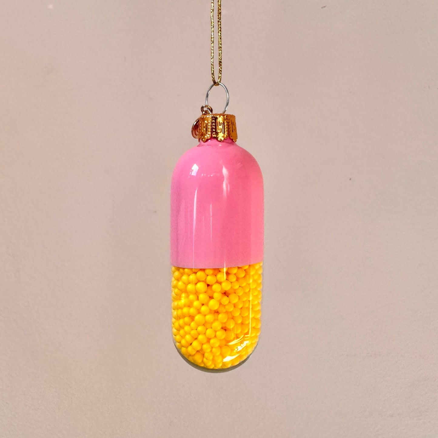 Happy Pill Ornament