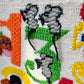 Vintage Numbers Needlepoint