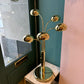 Vintage Five-Headed Brass Table Lamp