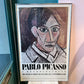 Vintage Framed 1980 "Pablo Picasso: A Retrospective" Exhibition Poster