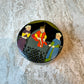 Vintage Circular Lacquered Trinket Box