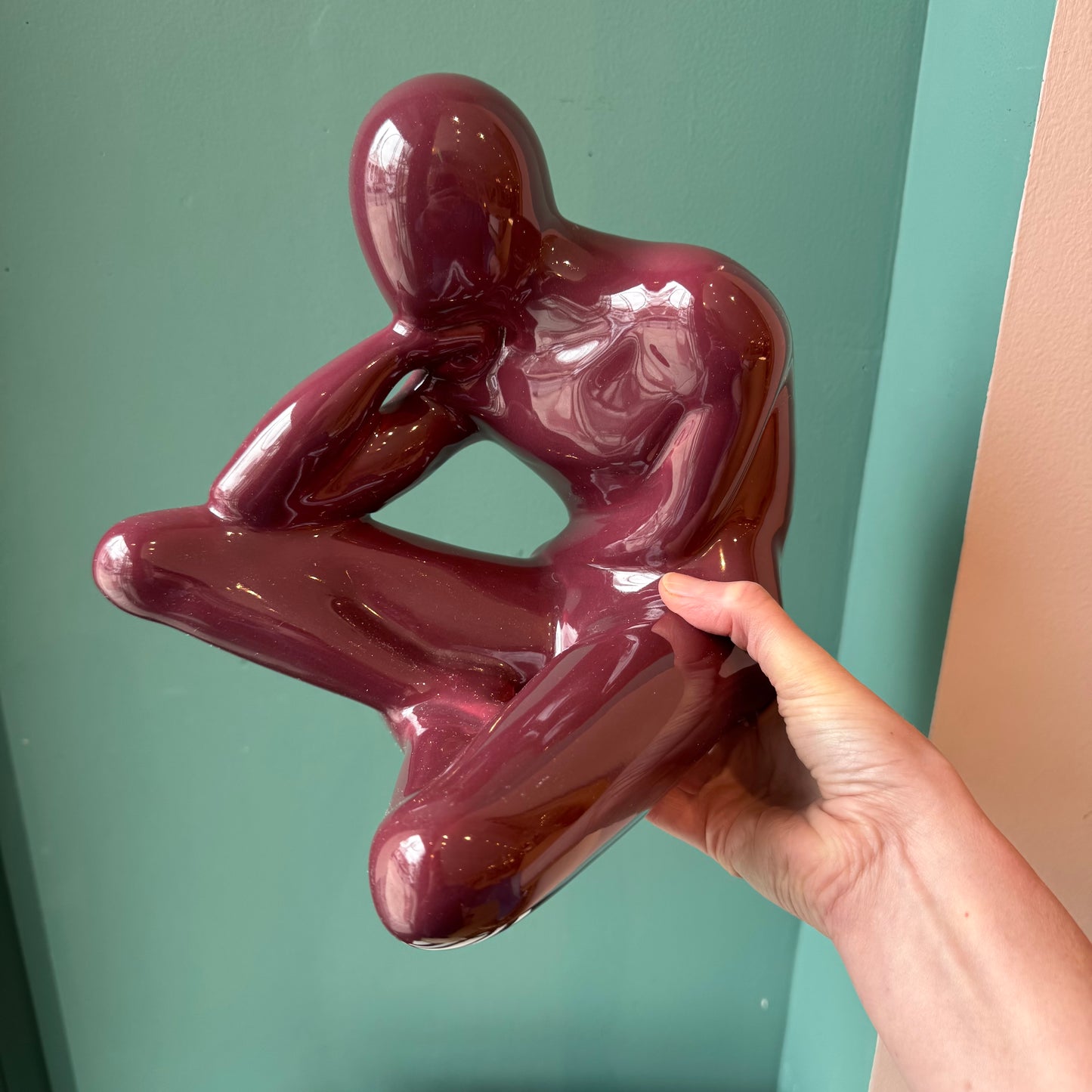 Vintage Jaru “Contemplation” Figure Statue