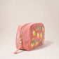 Pink Velvet Lemon Blossom Makeup Bag by Elizabeth Scarlett