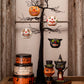 Vintage Inspired Mini Striped Pumpkin Bucket Small